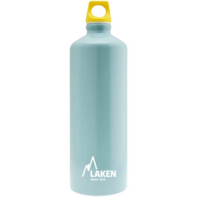Бутылка Laken Futura 1L Light blue/yellow cap