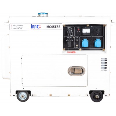 Генератор однофазный дизельный IMC 6.5 KVA/5.2 кВт с кабиной