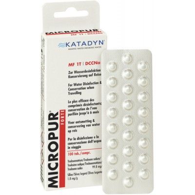 Таблетки для очистки воды Katadyn Micropur Forte MF 1T/100 4x25шт