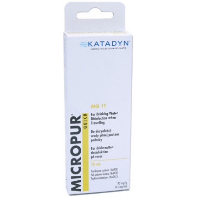 Таблетки для дезинфекции воды Katadyn Micropur Quick MQ 1T 7x10шт