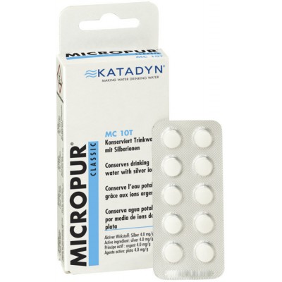 Таблетки для очистки воды Katadyn Micropur Classic MC 10T/40 4x25шт