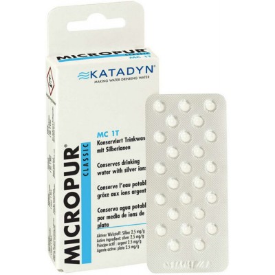 Таблетки для очистки воды Katadyn Micropur Classic MC 1T/100 4x25шт