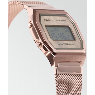 Часы Casio A1000MCG-9EF. Розовое золото