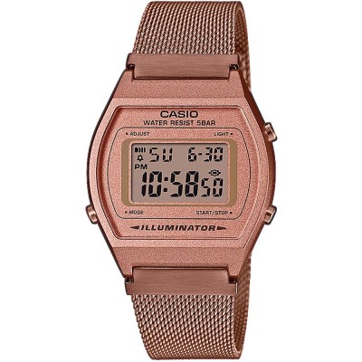 Часы Casio B640WMR-5AEF. Розовое золото