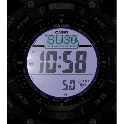 Часы Casio PRG-340-1ER Pro Trek. Черный