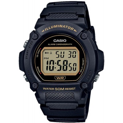 Часы Casio W-219H-1A2VEF. Черный