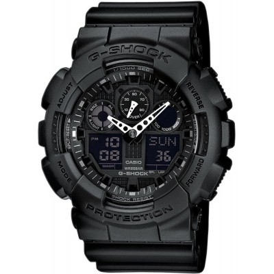 Часы Casio GA-100-1A1ER G-Shock. Черный