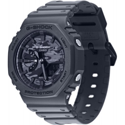 Годинник Casio GA-2100CA-8AER G-Shock. Чорний