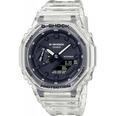 Часы Casio GA-2100SKE-7AER G-Shock. Прозрачный