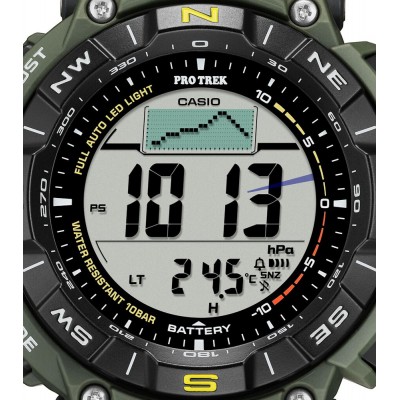 Часы Casio PRG-340-3ER Pro Trek. Зеленый