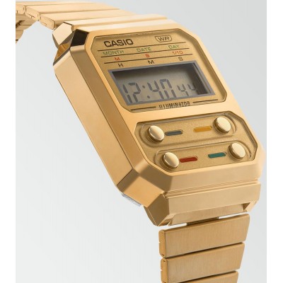 Часы Casio A100WEG-9AEF. Золотистый