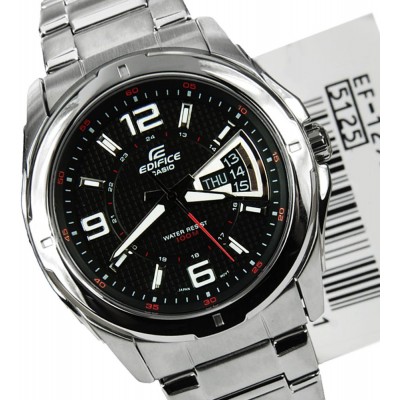 Годинник Casio EF-129D-1AVEF Edifice. Сріблястий