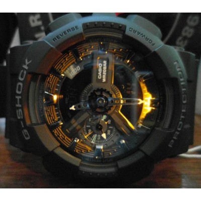 Годинник Casio GA-110-1BER G-Shock. Чорний