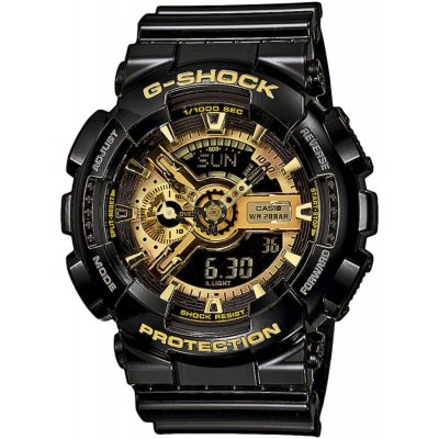 Годинник Casio GA-110GB-1AER G-Shock. Чорний