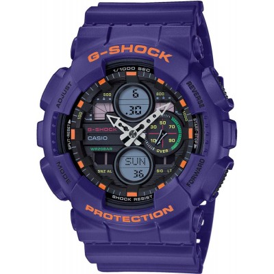 Годинник Casio GA-140-6AER G-Shock. Фіолетовий