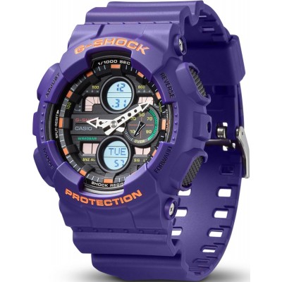 Годинник Casio GA-140-6AER G-Shock. Фіолетовий