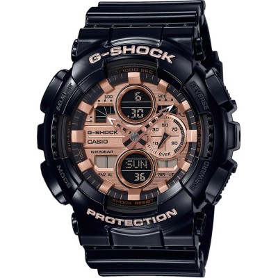 Годинник Casio GA-140GB-1A2ER G-Shock. Чорний