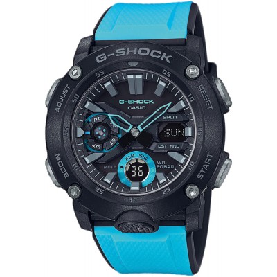 Годинник Casio GA-2000-1A2 G-Shock. Чорний