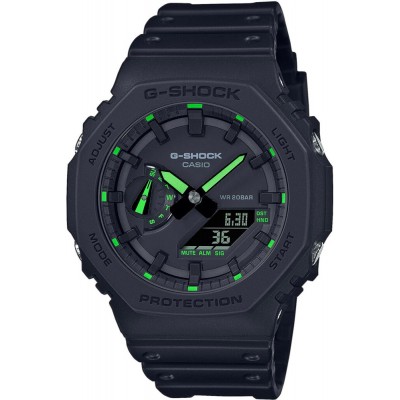 Годинник Casio GA-2100-1A3ER G-Shock. Чорний