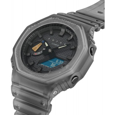 Часы Casio GA-2100FT-8A G-Shock. Серый