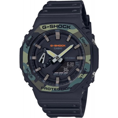 Годинник Casio GA-2100SU-1AER G-Shock. Чорний