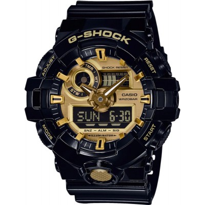 Годинник Casio GA-710GB-1AER G-Shock. Чорний