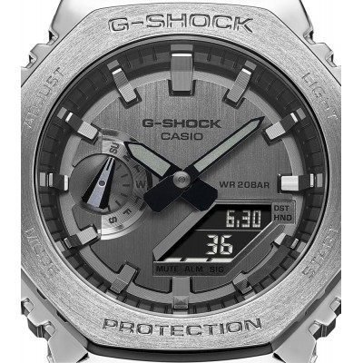 Часы Casio GM-2100-1AER G-Shock. Серебристый