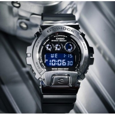 Годинник Casio GM-6900-1ER G-Shock. Сріблястий