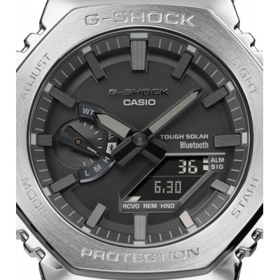 Годинник Casio GM-B2100D-1AER G-Shock. Сріблястий