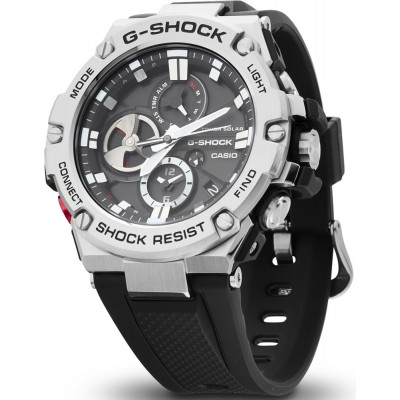 Годинник Casio GST-B100-1AER G-Shock. Сріблястий