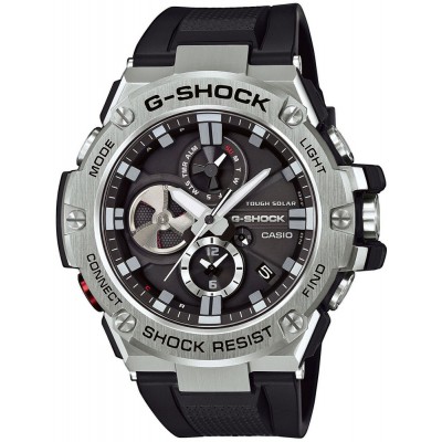Годинник Casio GST-B100-1AER G-Shock. Сріблястий