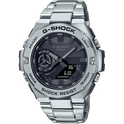 Годинник Casio GST-B500D-1A1ER G-Shock. Сріблястий