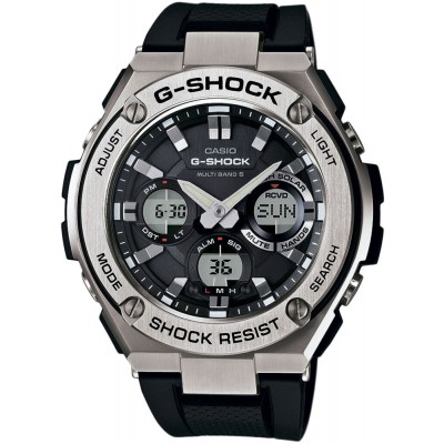 Годинник Casio GST-W110-1AER G-Shock. Сріблястий