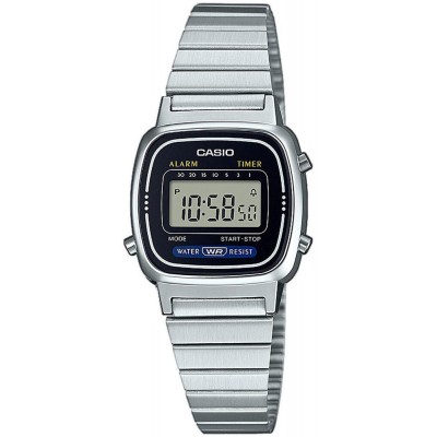 Годинник Casio LA670WEA-1EF. Сріблястий
