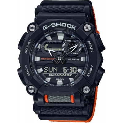 Годинник Casio GA-900C-1A4ER G-Shock. Чорний