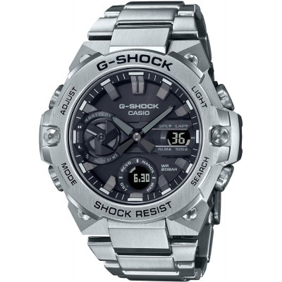 Годинник Casio GST-B400D-1AER G-Shock. Сріблястий