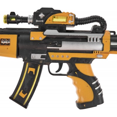 Автомат світло-звуковий ZIPP Toys Зброя майбутнього Жовтий
