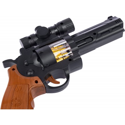 Пістолет світло-звуковий ZIPP Toys Револьвер Чорний