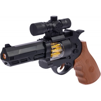 Пистолет свето-звуковой ZIPP Toys Револьвер Черный