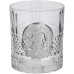 Подарунковий набір склянок Boss Crystal "Козаки" зі срібними накладками