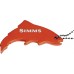 Брелок Simms Thirsty Trout Keychain Orange