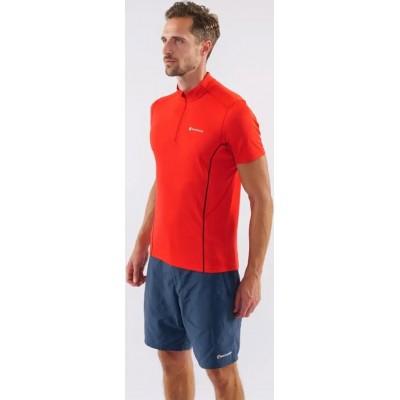 Футболка Montane Dart Zip T-Shirt XXL ц:alpine red