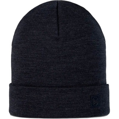 Шапка Buff Merino Heavyweight Beanie Solid Indigo