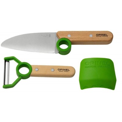 Набір ножів Opinel Le Petite Chef Green