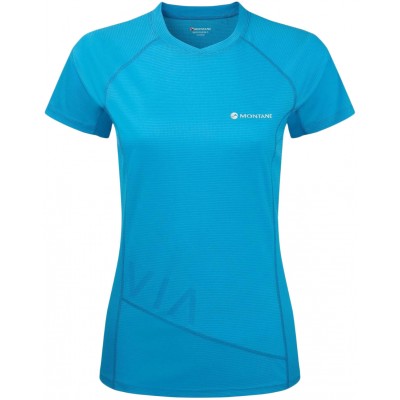 Футболка Montane Female Katla T-Shirt XS/8/34 ц:cerulean blue