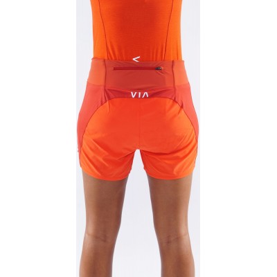 Шорты Montane Female Katla Twin Skin Shorts S/10/36 ц:paprika