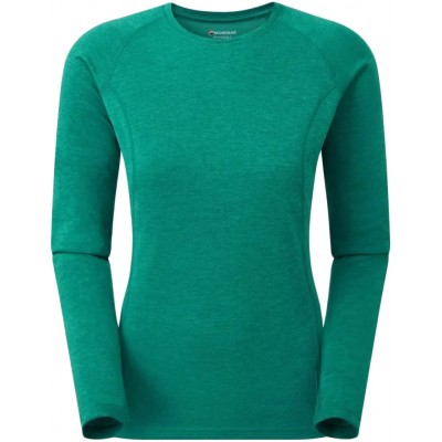 Термокофта Montane Female Dart Long Sleeve T-Shirt L/14/40 ц:wakame green
