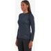 Термокофта Montane Female Dart Long Sleeve T-Shirt S/10/36 ц:eclipse blue
