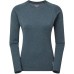 Термокофта Montane Female Dart Long Sleeve T-Shirt S/10/36 ц:orion blue