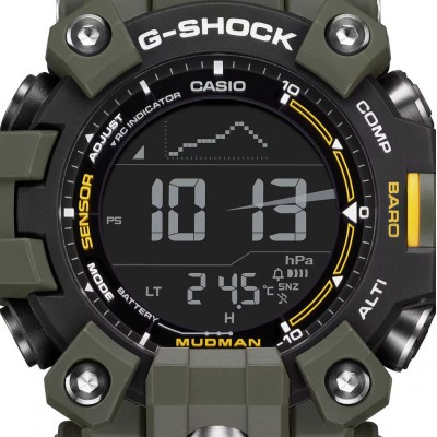 Часы Casio GW-9500-3ER G-Shock. Зеленый